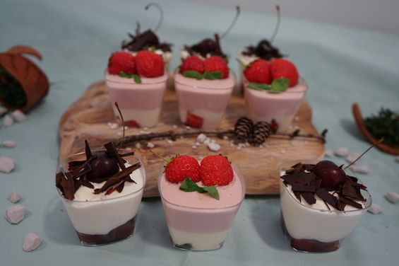 Desserts Erdbeere