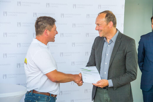 Bodenleger Raumausstatter Danny Mahn Umweltpreis