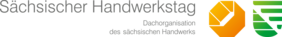 Logo Sächsischer Handwerkstag. Das ist die Dachorganisation vom sächsischen Handwerk.