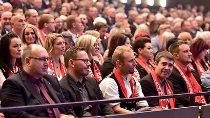 Meisterabsolventen 2019 in der Stadthalle Chemnitz