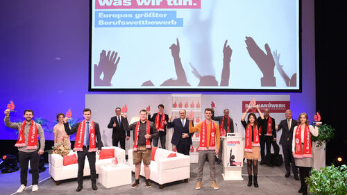 Gruppenbild von der PLW-Schlussfeier 2020 