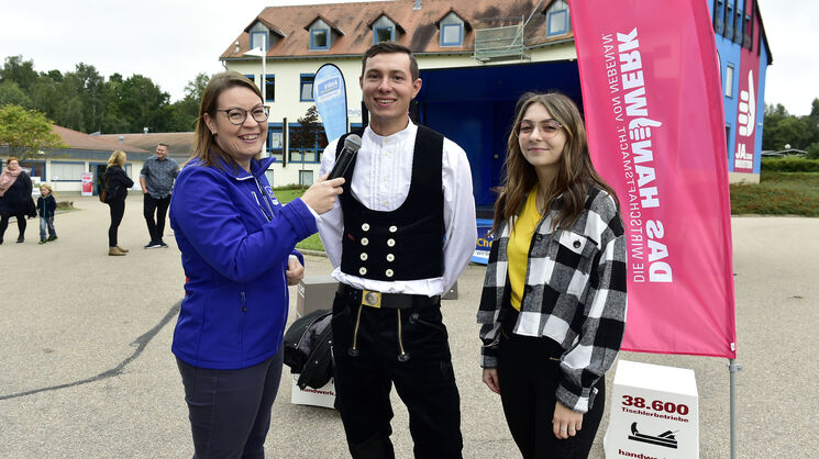 Paul Heil und Vivien Ranisch