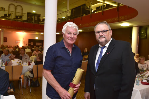 Gratulation Ehrenmeisterfeier Stadthalle Limbach-Oberfrohna