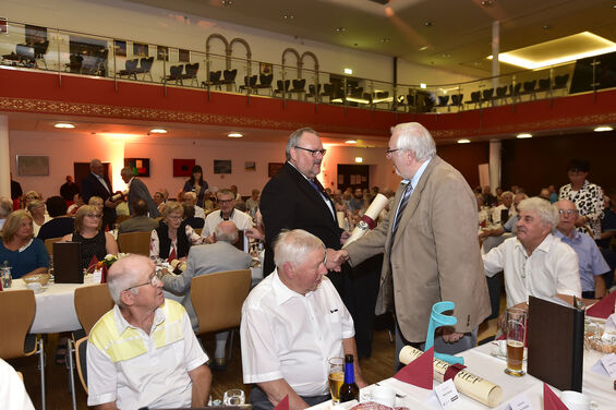 Gratulation Ehrenmeisterfeier Stadthalle Limbach-Oberfrohna