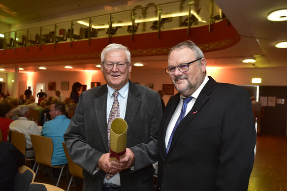 Gratulation Ehrenmeisterfeier Stadthalle Limbach-Oberfrohna