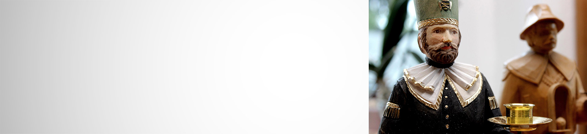 Holzschnitzer Figur Bergmann