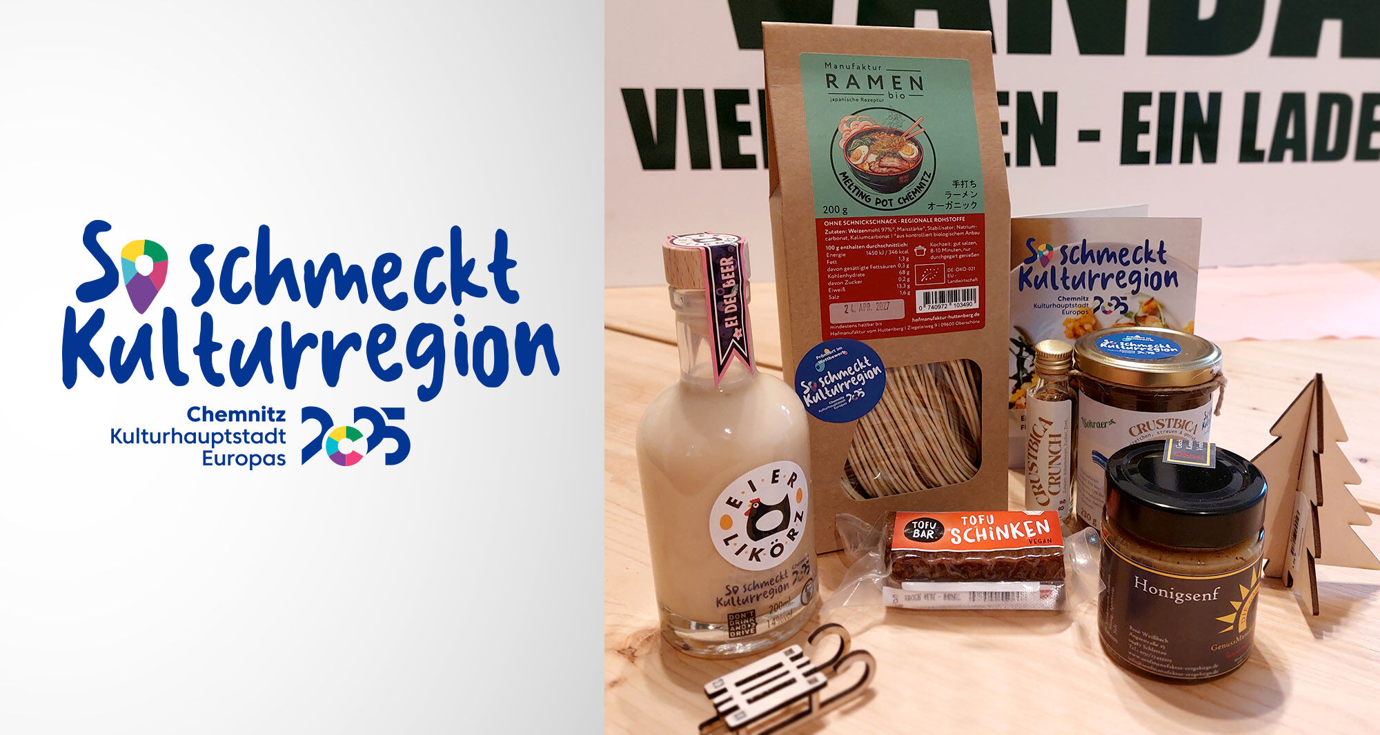 So schmeckt Kulturregion. Kulinarische Produkte der Region