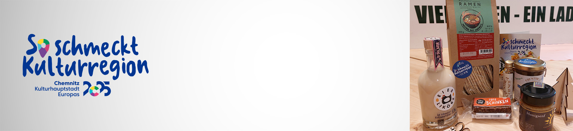 So schmeckt Kulturregion. Kulinarische Produkte der Region